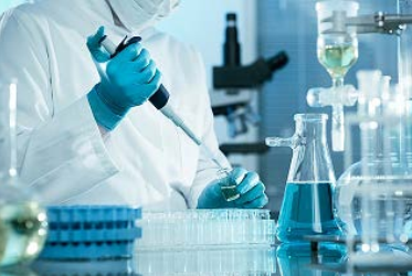 stock image of someone performing laboratory tests